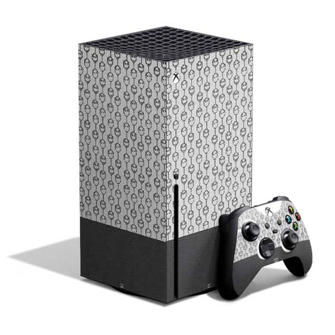 Disney The Nightmare Before Christmas Jack Skellington Face Expressions pattern Xbox Series X Skins